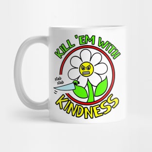 Funny daisy cartoon Mug